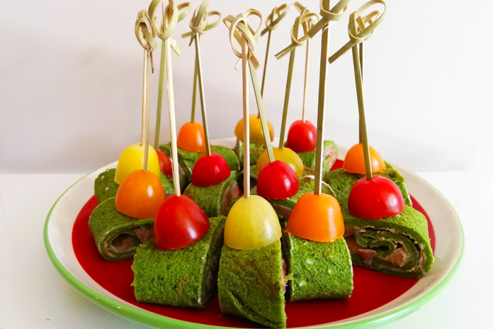 Il n'est pas du tout difficile de trouver des recettes savoureuses. Comme ces délicieux wraps de sarrasin aux épinards.