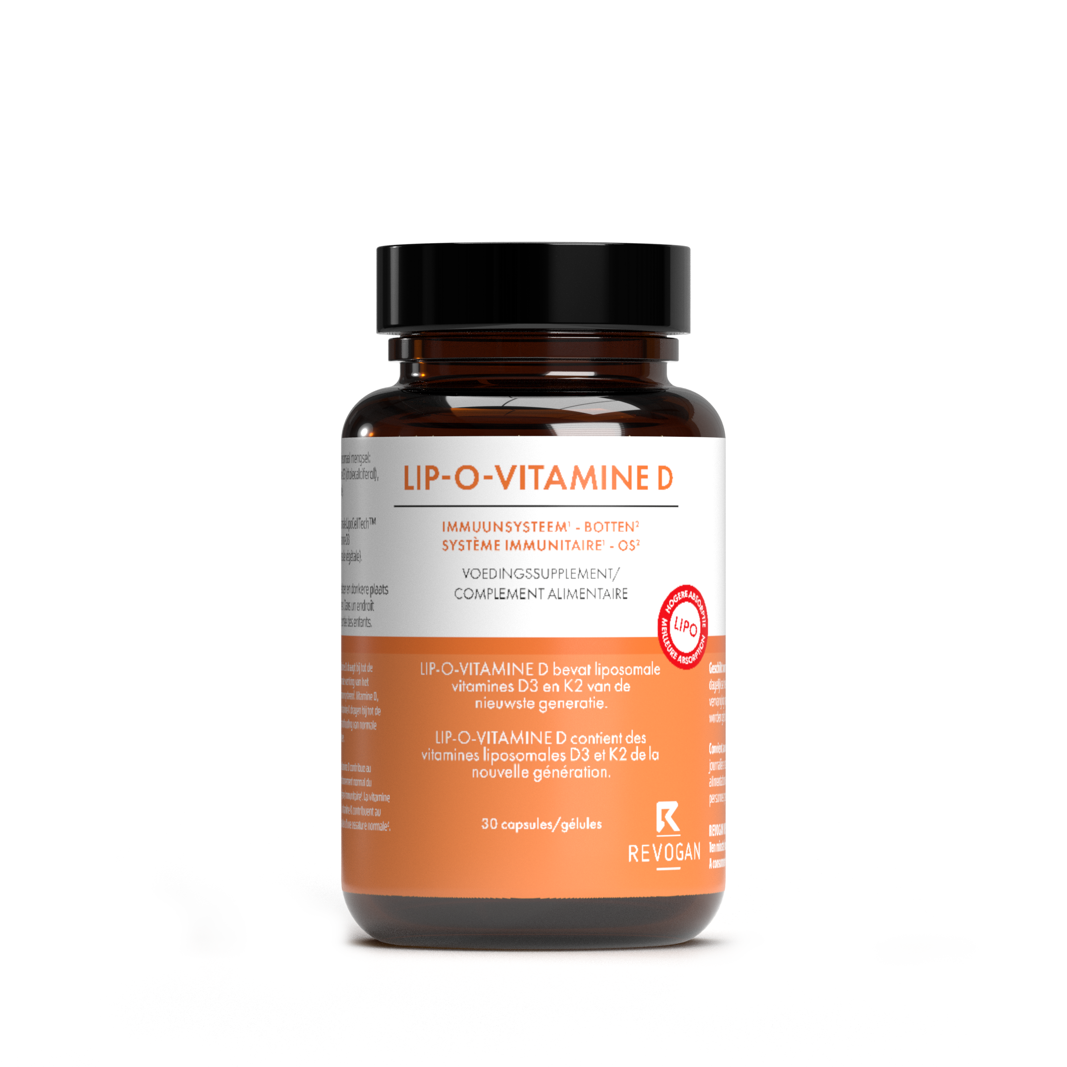 Revogan - LIP-O-VITAMINE D - liposomale vitamine - superieure absorptie